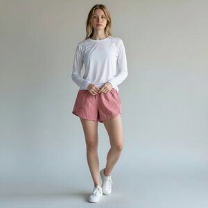 Salomon Nylon Running Shorts | Mesh Lined | Zip Pocket | Adjustable Waist |